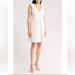 NWT Eliza J Size 6 White Dress
